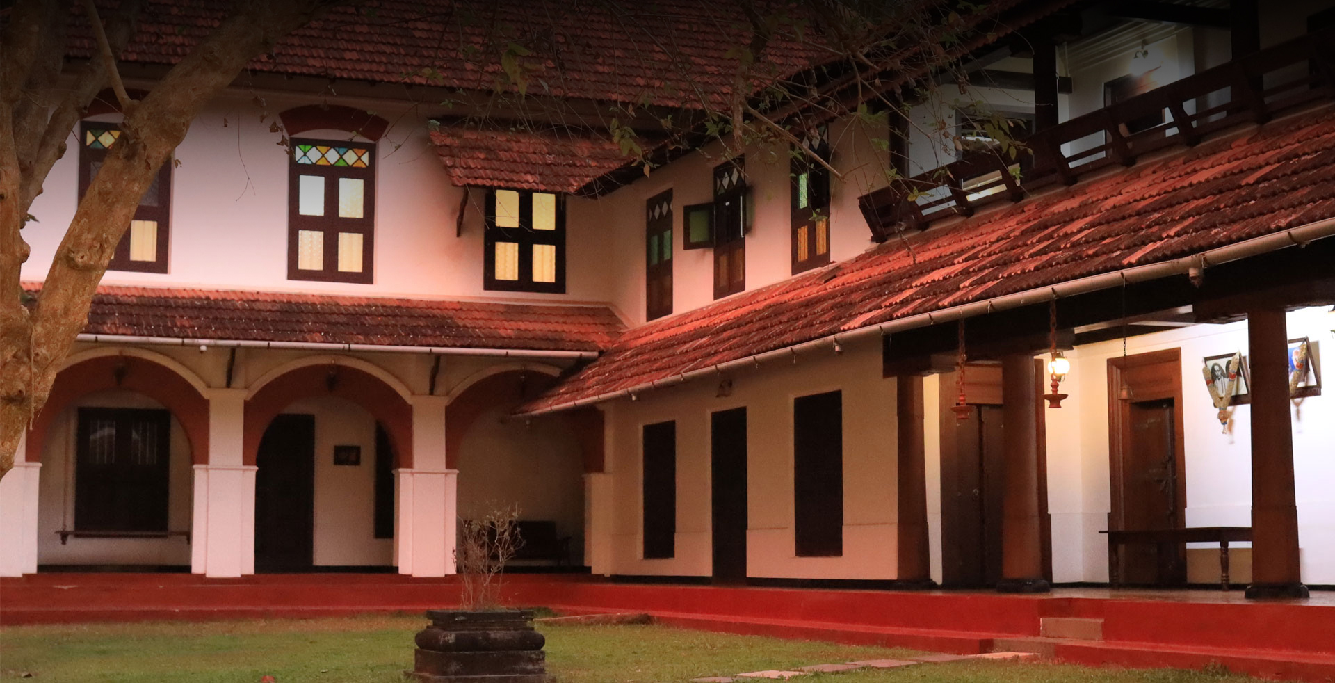 The Heritage 1866 luxury heritage stay exterior view in Kerala